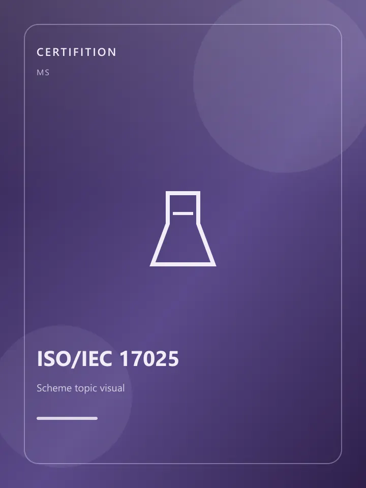 ISO/IEC 17025