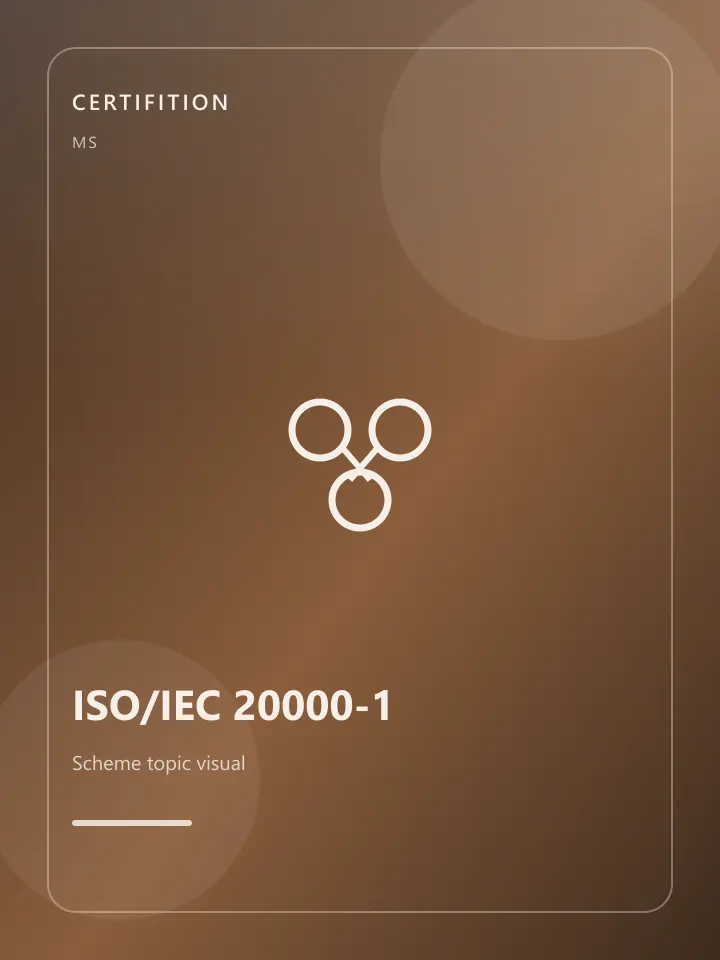 ISO/IEC 20000-1