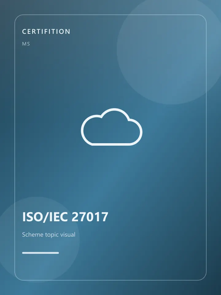 ISO/IEC 27017