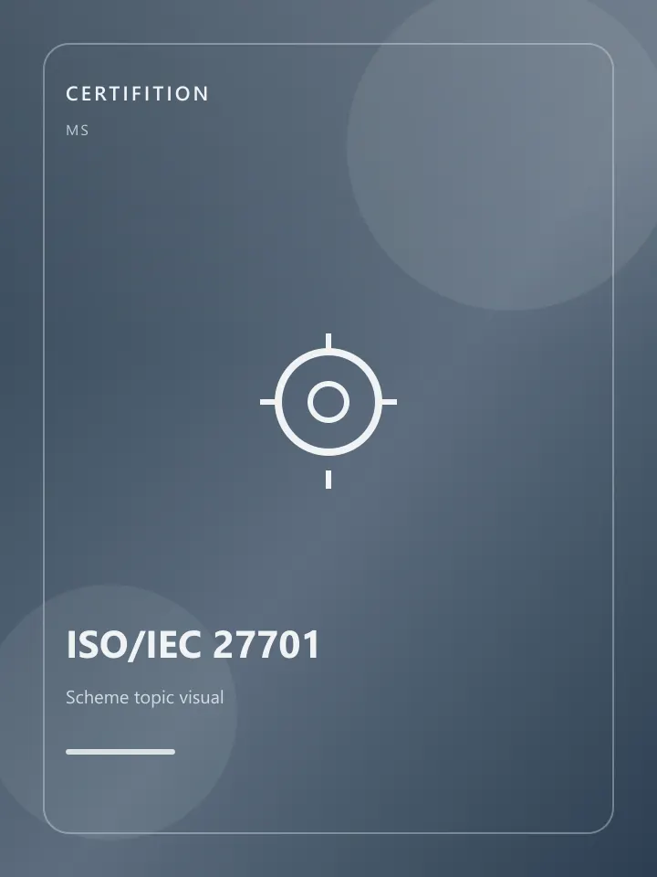 ISO/IEC 27701